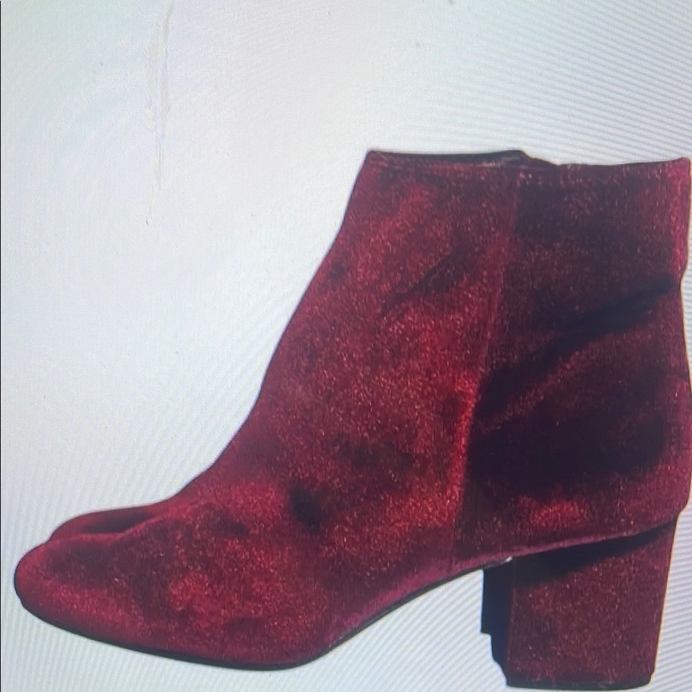 Elegant Red Heeled Boots